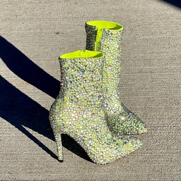 Shoes - Custom Ab Crystal heels